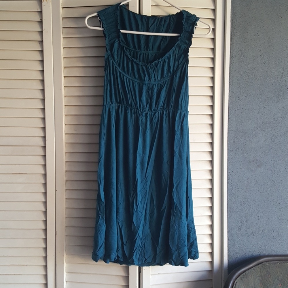 Dark Teak sleeveless dress